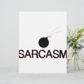 Sarcasm Bombed (Standing Front)