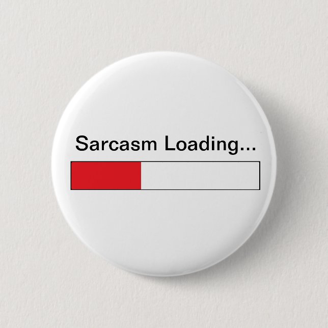 Sarcasm Button (Front)