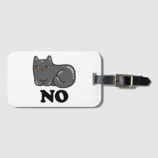 Sarcasm Cat Luggage Tag