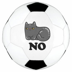 Sarcasm Cat Soccer Ball