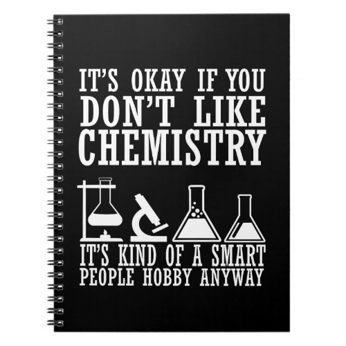 sarcasm chemistry notebook