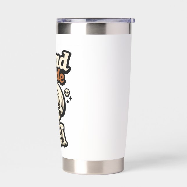 SARCASM / DARK HUMOR  DEAD INSIDE INSULATED TUMBLER (Left)