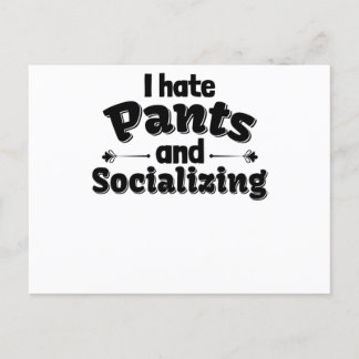 Sarcasm is the way to mock someone with style postcard