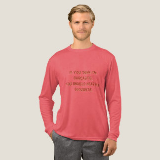 “Sarcasm” Men’s Basic Tri-Blend Shirt