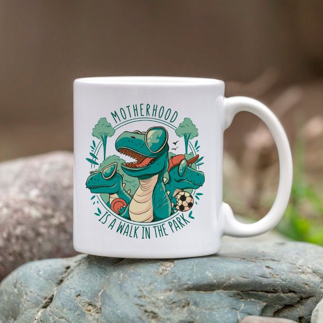 Sarcasm Motherhood funny Dino Coffee Mug (Creator Uploaded)