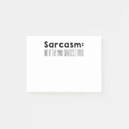 sarcasm post-it notes