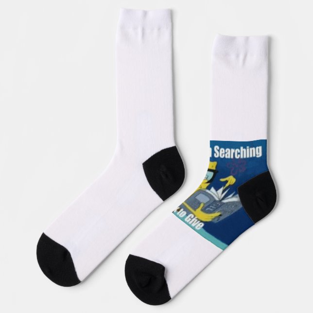 sarcasm socks (Left)