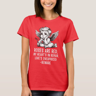 Sarcastic Anti-Valentine Cupid T-Shirt