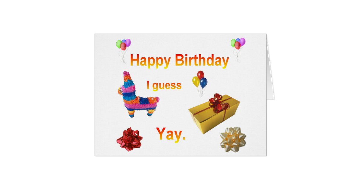 New 30 Zazzle Greeting Card