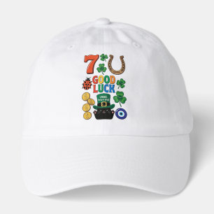Sarcastic black cat and Lucky charms Hat