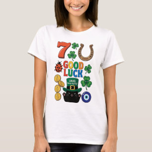 Sarcastic black cat and Lucky charms T-Shirt