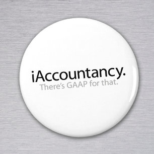 Sarcastic Bookkeeper Humor Tech Parody Magnet