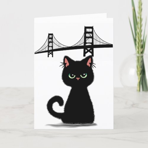 Sarcastic Cat Get Over It Greeting or Note Card