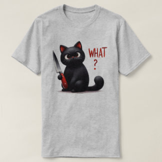 Sarcastic Cat Graphic T-Shirt