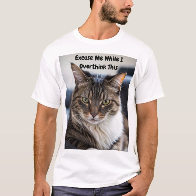 Sarcastic Cat T-Shirt (Front)