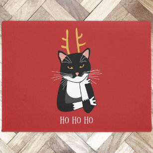 1pc Pet Sniffing Mat With Christmas Theme, Suitable For Cats