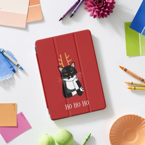 Sarcastic Christmas Cat Humor iPad Pro Cover