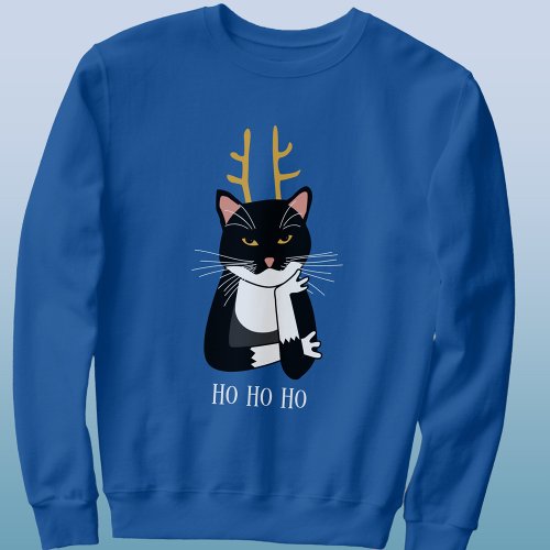 Sarcastic Christmas Cat Sweatshirt