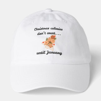 Sarcastic Christmas white Cotton Pillow Hat