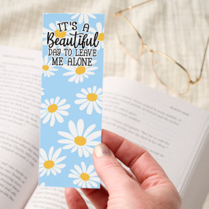 Sarcastic Daisy Bookmarks