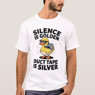Sarcastic Duck T-Shirt – Duct Tape Humor