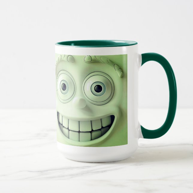 Sarcastic Face 3D Mug Wrap – Happiness is a Choice (Right)
