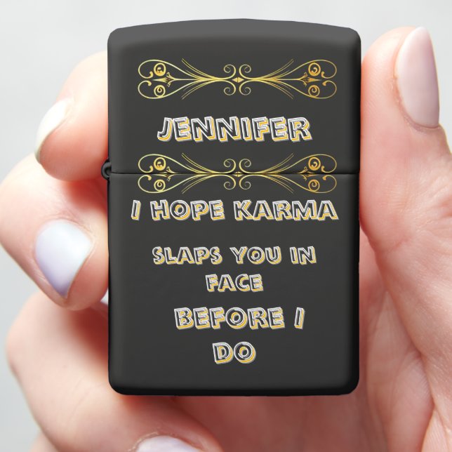 Sarcastic Fire tool for Jennifer Zippo Lighter (In Hand)