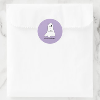 Sarcastic Ghost Stickers – You Never See Me