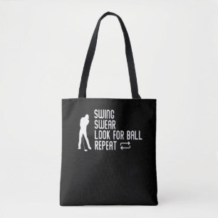 Sarcastic Golf Joke Golf Course Humor Golfing Tote Bag