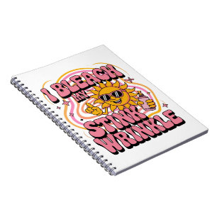 Sarcastic I Bleach My Stink Wrinkle Funny Gag Meme Notebook