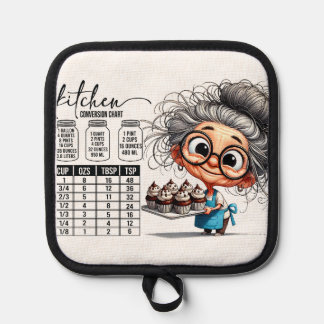 Sarcastic Kitchen Chart Pot Holder
