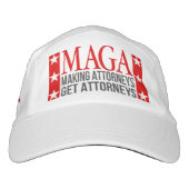 Sarcastic MAGA Hat Funny Political Quote with Star (Front)