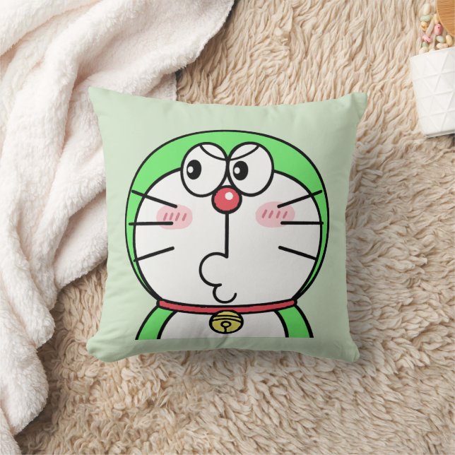 Sarcastic Mini Doraemon Throw Pillow (Blanket)