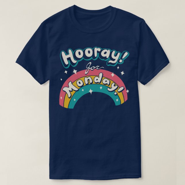 Sarcastic Mondays  T-Shirt (Design Front)
