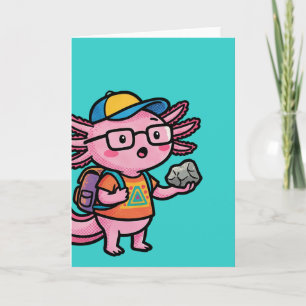 Sarcastic Nerd Axolotl I Axolotl Questions Meme Card
