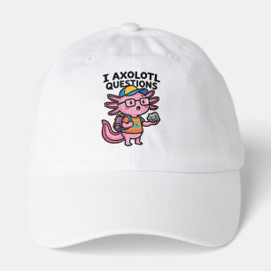 Sarcastic Nerd Axolotl I Axolotl Questions Meme Hat