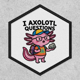 Sarcastic Nerd Axolotl I Axolotl Questions Meme Patch