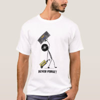 Sarcastic Never Forget Vintage Retro 70 80s Music T-Shirt