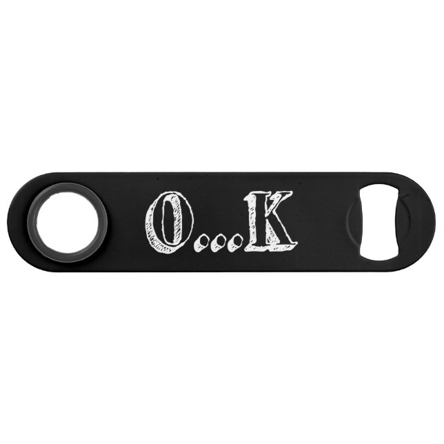Sarcastic OK Bar Key (Front (Horizontal))