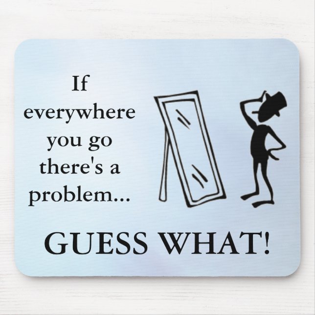 Sarcastic One Liner for Annoying People Mouse Pad (Front)