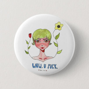 Sarcastic Queen Button