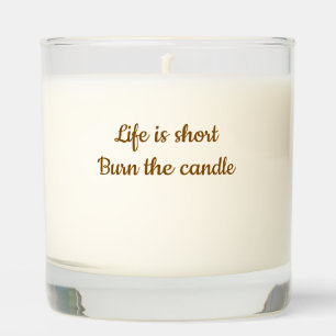 Sarcastic Quote Candle Gift