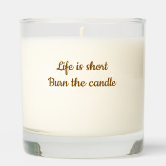 Sarcastic Quote Candle Gift