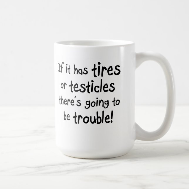 Sarcastic quote coffee mug (Right)