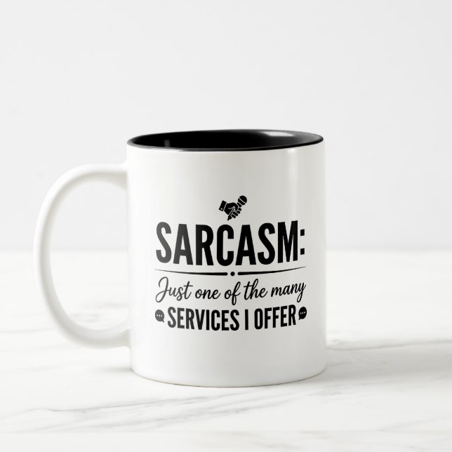 Sarcastic Sipper Mug (Left)