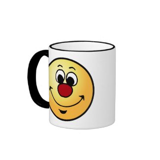 Sarcastic Smiley Face Grumpey Coffee Mugs