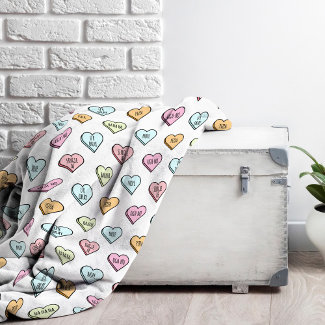 Sarcastic Valentine’s Candy Heart Pattern