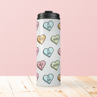 Sarcastic Valentine’s Candy Heart Pattern