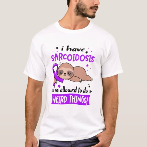 Sarcoidosis Awareness Month Ribbon Gifts T_Shirt