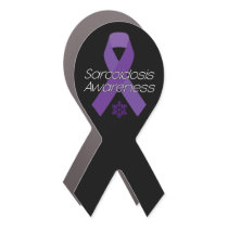 Sarcoidosis Awareness Ribbon Car Magnet